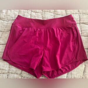 All in Motion Women's Fuchsia Athletic Shorts